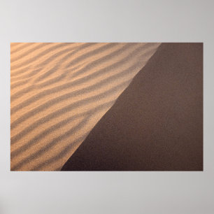 White and black stripe textile poster