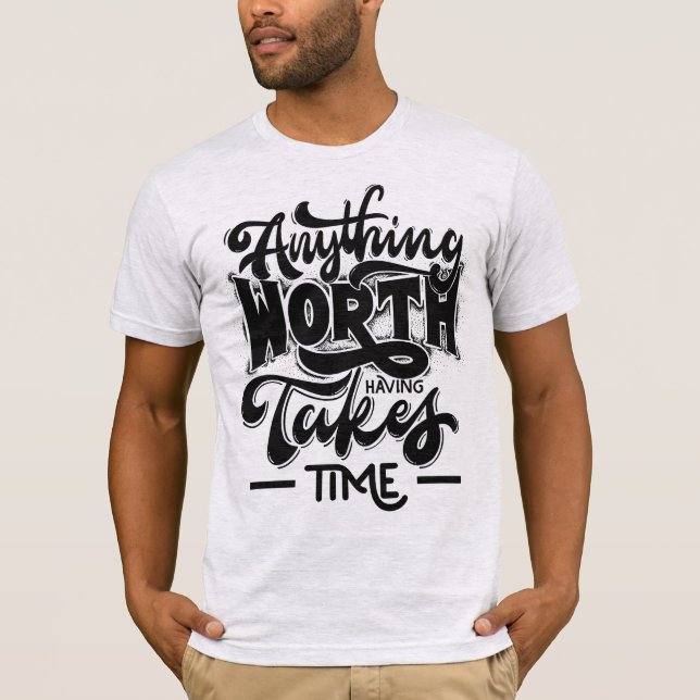 White and black Tshirt (Front)