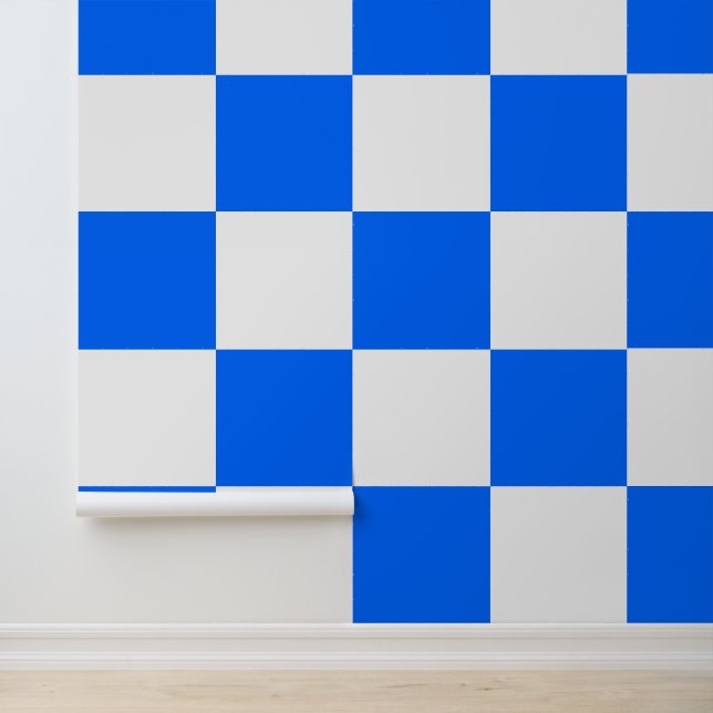 White and Blue Chess Wallpaper (Application)