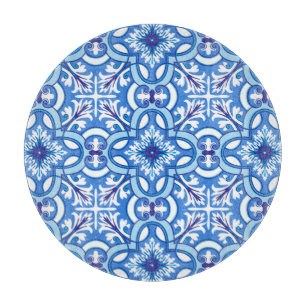 🤍 💙White and blue Porto Azulejos Cutting Board