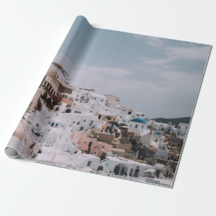 WHITE AND BROWN BUILDING WRAPPING PAPER