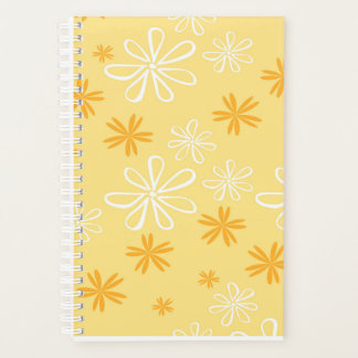 white and brown floral pattern throw pillow planner