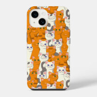 White and ginger cats pattern green eyes blue eyes