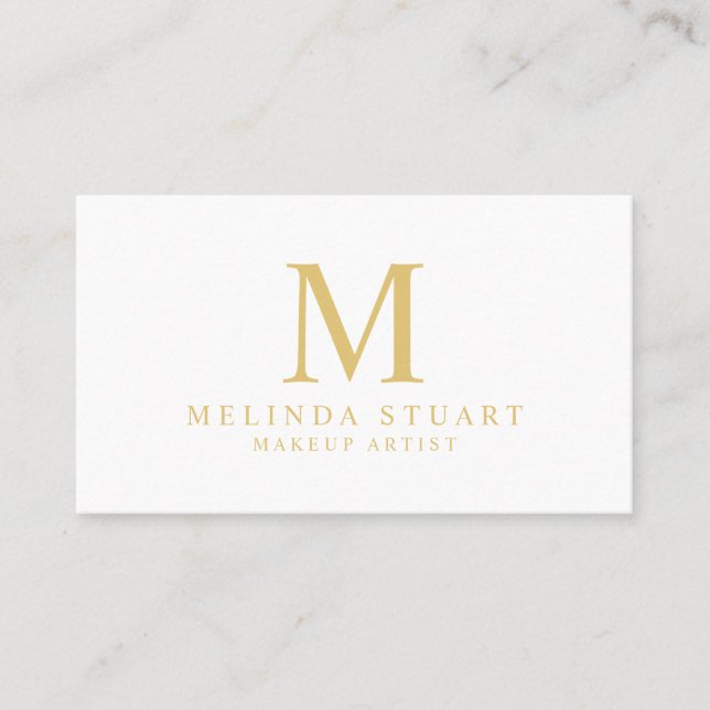 White and Gold Elegant Appointment (Front)