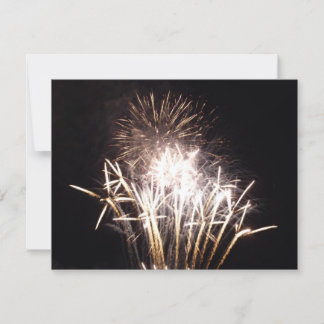 White and Gold Fireworks I Patriotic Celebration