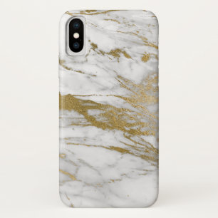 White and Gold Marble Elegant Modern Print Case-Mate iPhone Case