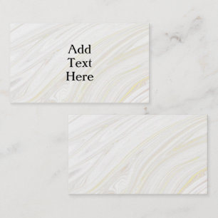 White and Gold Marble Enclosure Card