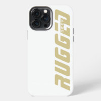 white and gold RUGGED GEEK