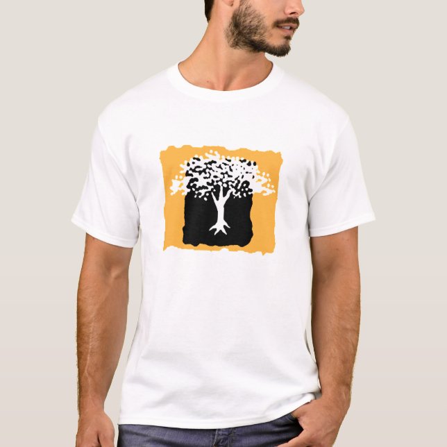 White and Gold Tree Reunion T-shirt (Front)