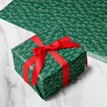 White and Green Simple Bows Pattern Wrapping Paper<br><div class="desc">A sweet and simple pattern of white hand-drawn bows on a festive green background makes this wrapping paper roll a chic choice for Christmas,  Valentine's Day,  wedding,  or other gifting occasions. Customise the background with any colour of your choice to make something truly special and unique to your occasion.</div>
