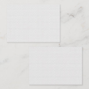 White and grey geometric pattern with interlocking appointment card