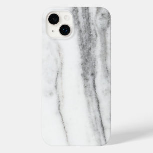White and Grey Marble  Case-Mate iPhone 14 Plus Case