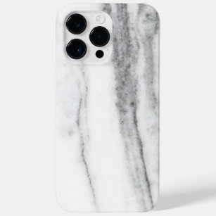 White and Grey Marble  Case-Mate iPhone 14 Pro Max Case