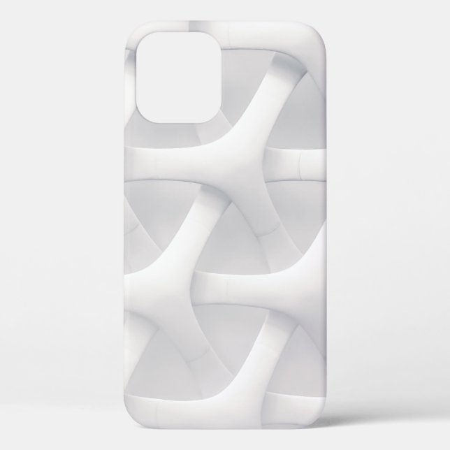 White and grey optical illusion Case-Mate iPhone case (Back)