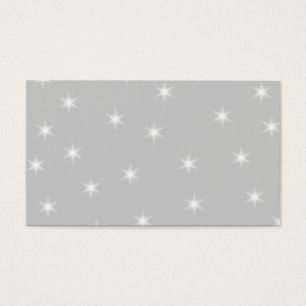 White and Light Grey Star Pattern.
