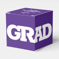 White and Purple School Colours Graduation Party
