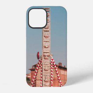 WHITE AND RED FERRIS WHEEL AT DAYTIME iPhone 12 CASE