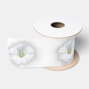 white and shades of grey satin ribbon