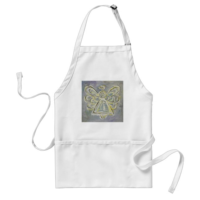 White Angel Apron (Front)