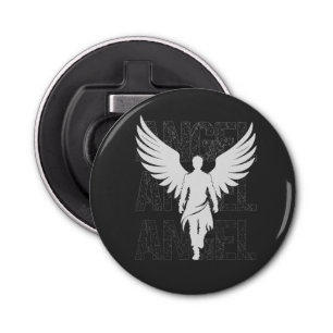 White Angel  Bottle Opener