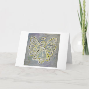 White Angel Greeting Card