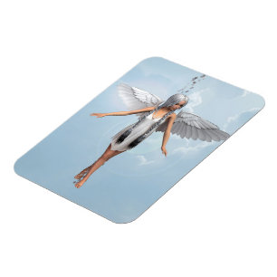 White Angel Magnet