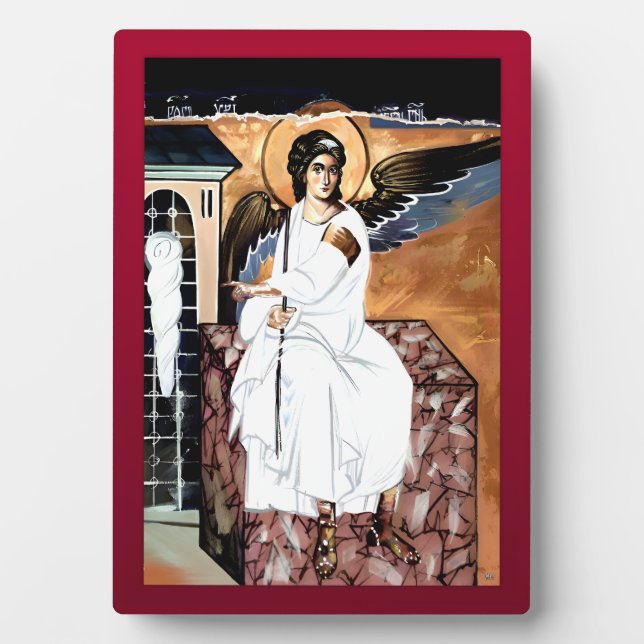 White Angel Plaque (Front)