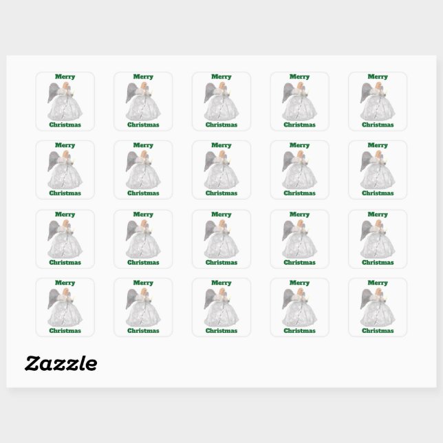 White Angel Stickers  (Sheet)