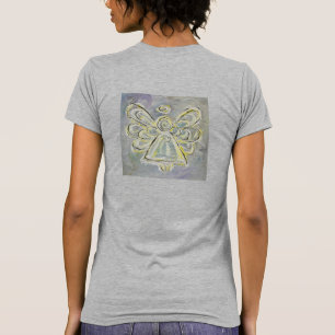 White Angel T-shirt (Image on Back)