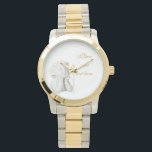 White Angel Watch<br><div class="desc">Sculpture of a lovely Cupid. Space for your love message beside it. Useful for celebrations and events like wedding, anniversary, Valentine's day.</div>