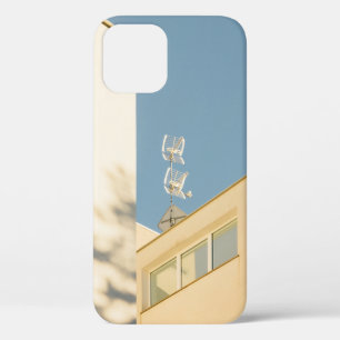 WHITE ANTENNA ON BUILDING iPhone 12 CASE