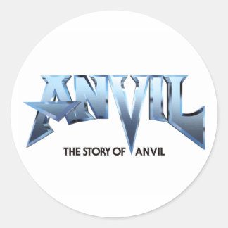 WHITE ANVIL MOVIE LOGO STICKER