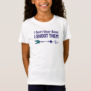 White Archery Girl Archer T-Shirt