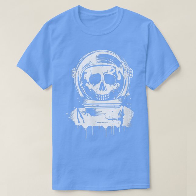 White astronaut  graffiti  T-Shirt (Design Front)