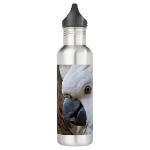 White Australian Cockatoo Parrot, 710 Ml Water Bottle