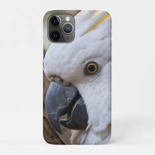 White Australian Cockatoo Parrot, Case-Mate iPhone Case