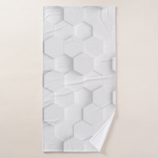 White background texture. 3d illustration, 3d ing. bath towel