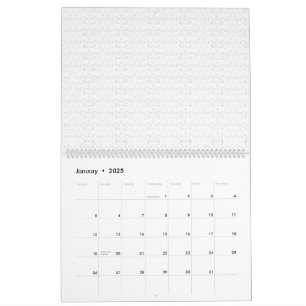 White background with a repeating pattern of small calendar