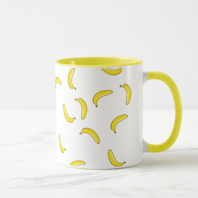 White Banana Mug (Right)