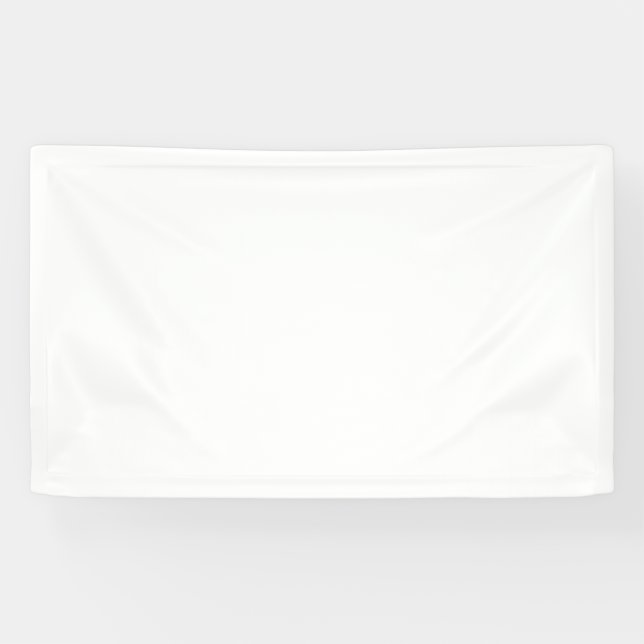 White Banner (Horizontal)