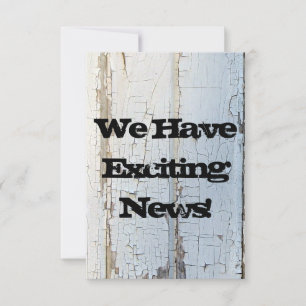 White Barn Wood Rustic Save The Date