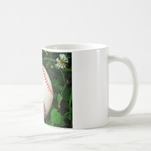 White Baseball with Red Stitching Coffee Mug