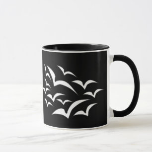 White Bat Cloud Mug