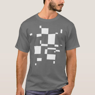 White Bauhaus pattern T-Shirt