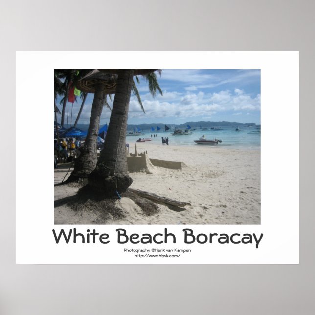 White Beach Boracay Poster (Front)