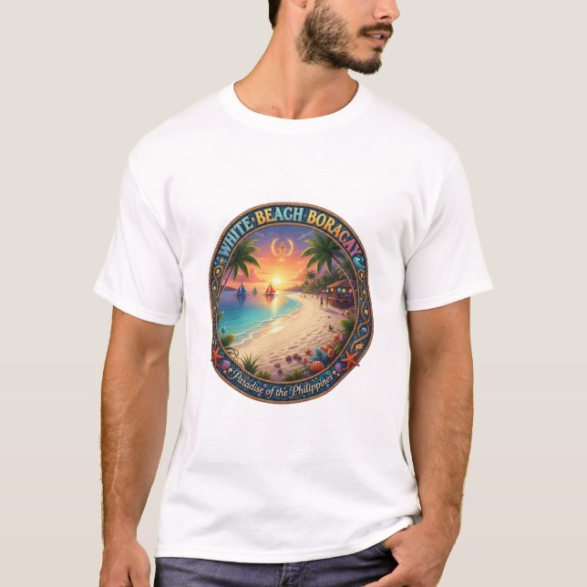 WHITE BEACH BORACAY T-Shirt (Front)