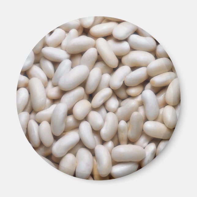 White beans magnet (Front)
