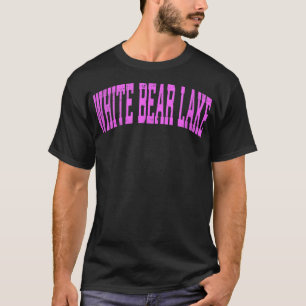 White Bear Lake Minnesota MN Vintage Athletic Spor T-Shirt