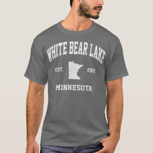 White Bear Lake Minnesota MN vintage State Athleti T-Shirt
