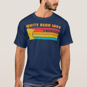 White Bear Lake Minnesota Vintage Distressed Souve T-Shirt